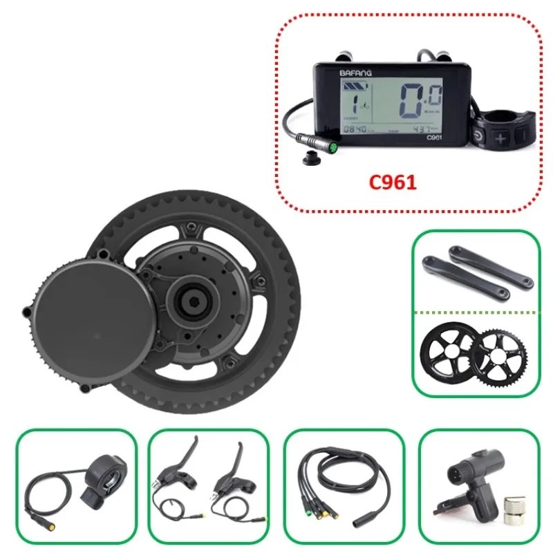 Kit de Motor Central G340 com  - Mid Drive Conversion Kit 1000W avaliação e preço