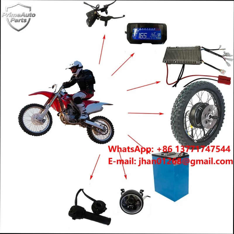 Novo Kit de Conversão Elétrica - 12000W Electric Motorcycle Hub Motor avaliação e preço